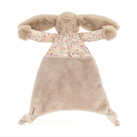 Doudou plat lapin blossom - Beige - Jellycat