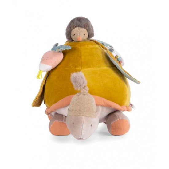 Grande tortue d'activités - Trois petits lapins - Moulin Roty