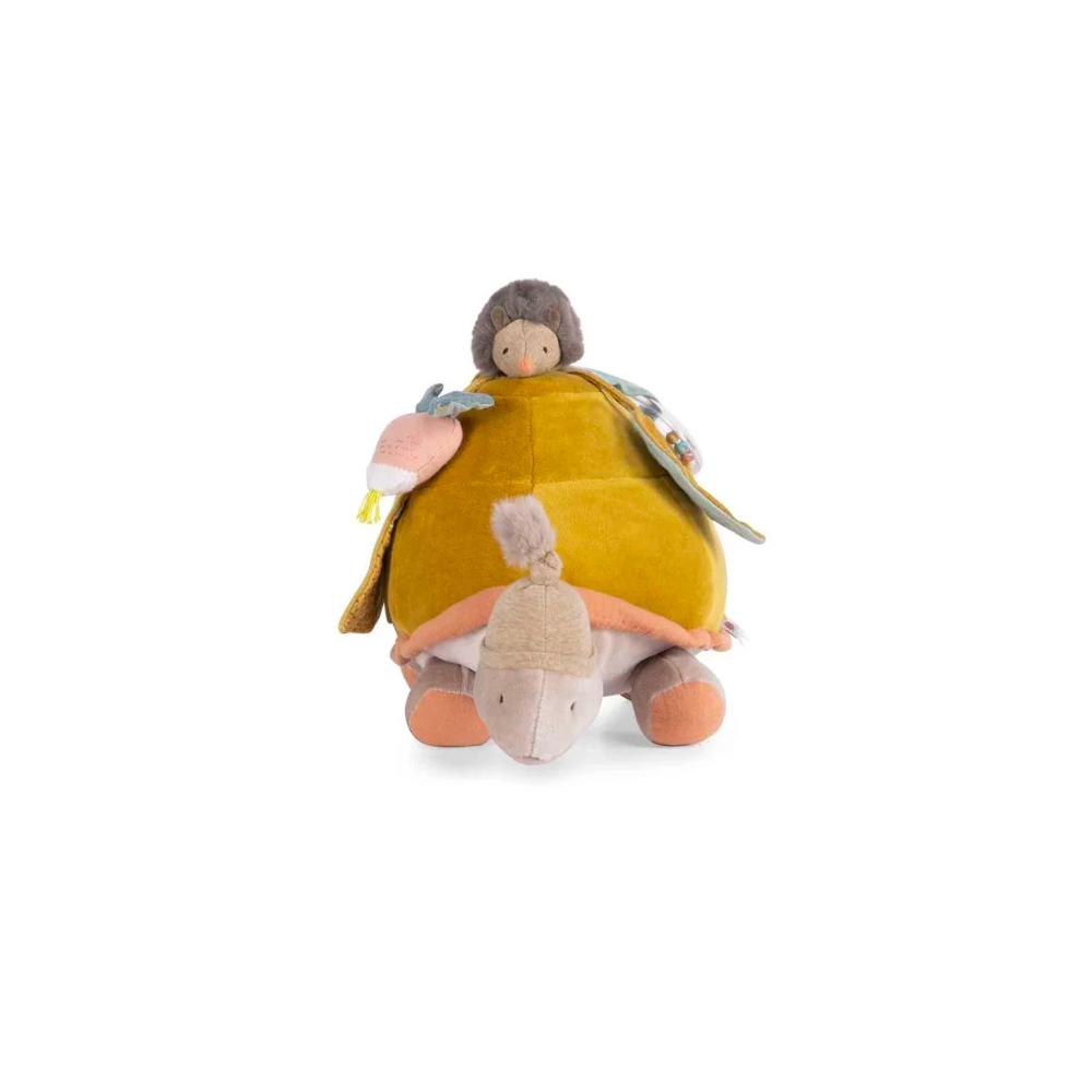 Grande tortue d'activités - Trois petits lapins - Moulin Roty