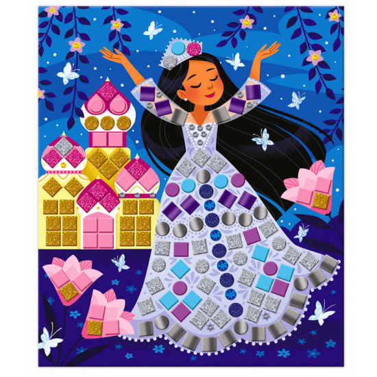 Kit créatif - Mosaïques princesses - Janod