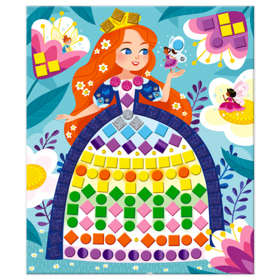 Kit créatif - Mosaïques princesses - Janod