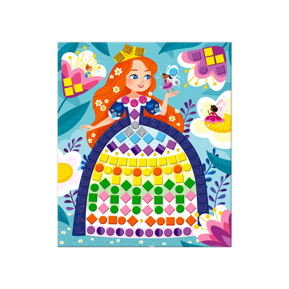 Kit créatif - Mosaïques princesses - Janod