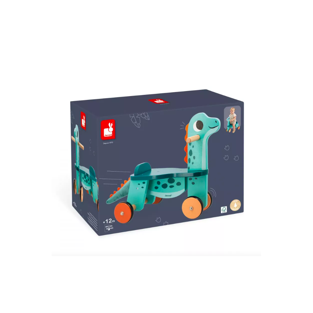 Porteur Dino - Portosaurus - Janod