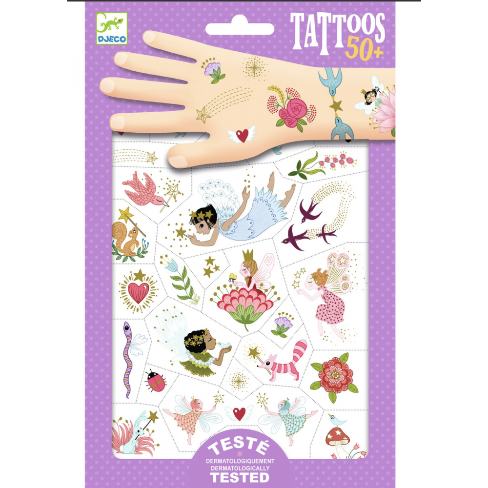 Tatouages Fairy friends - Djeco