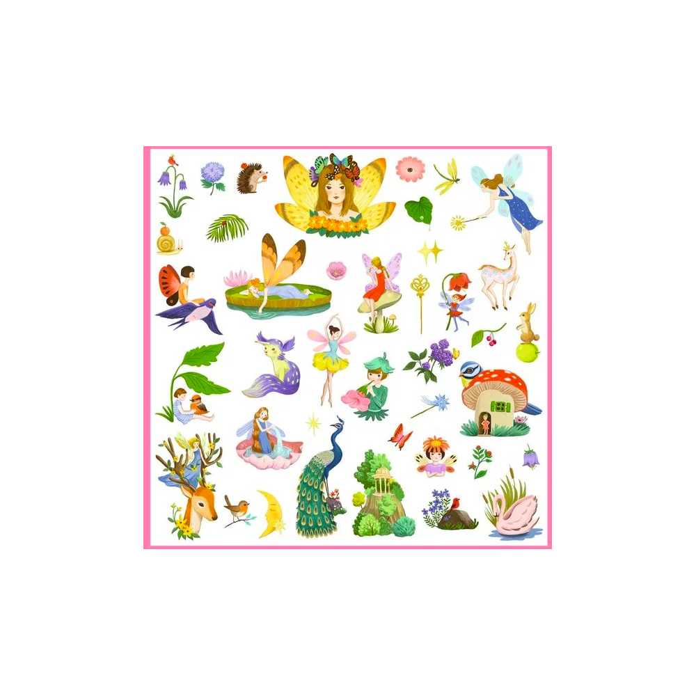 Stickers métallisés - Fantasy - Djeco