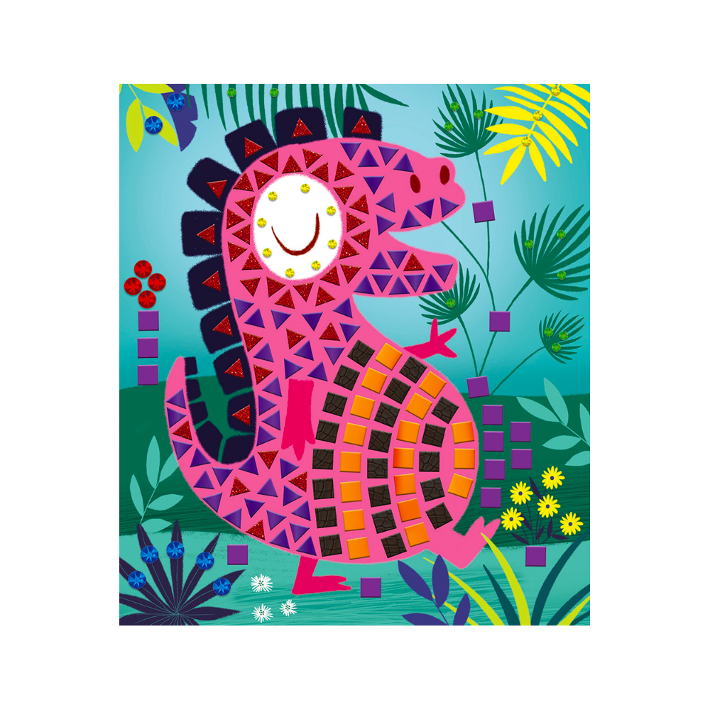 Mosaïques dinosaures - Janod