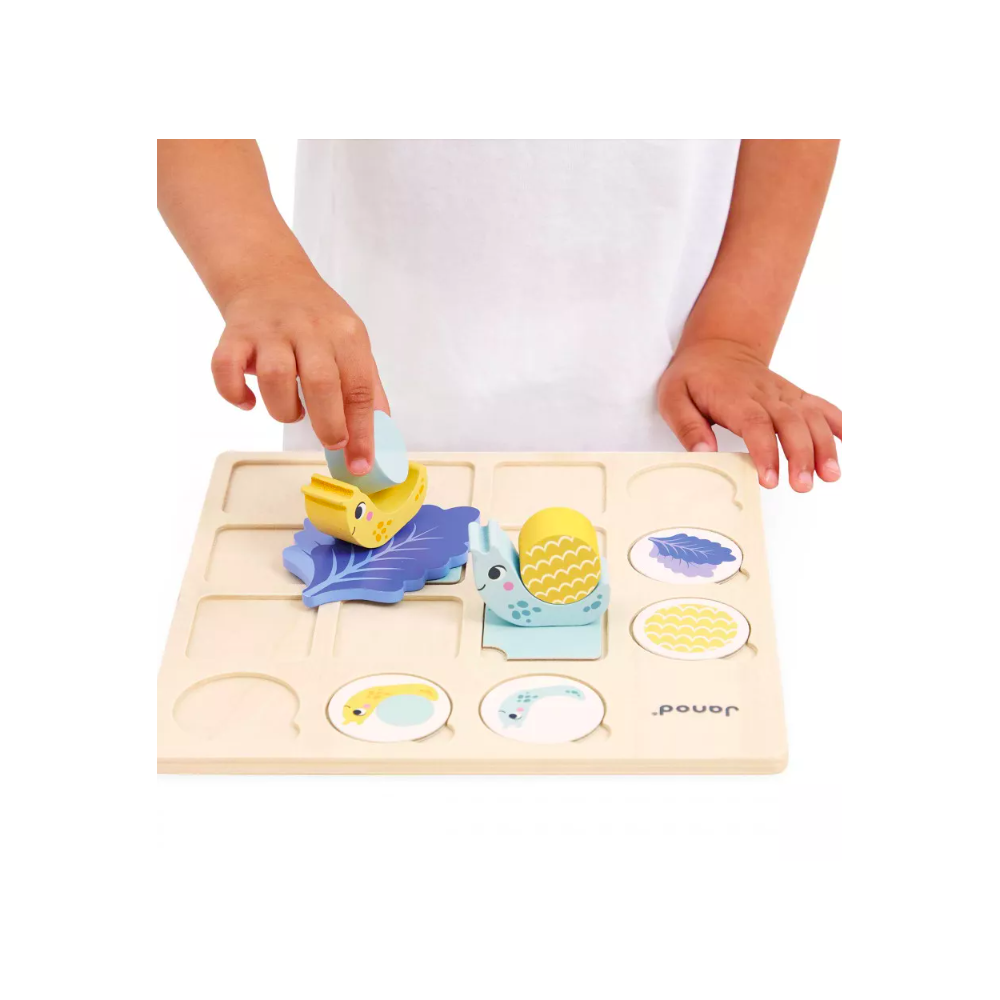 Tableau à double entrée - Escargots - Janod
