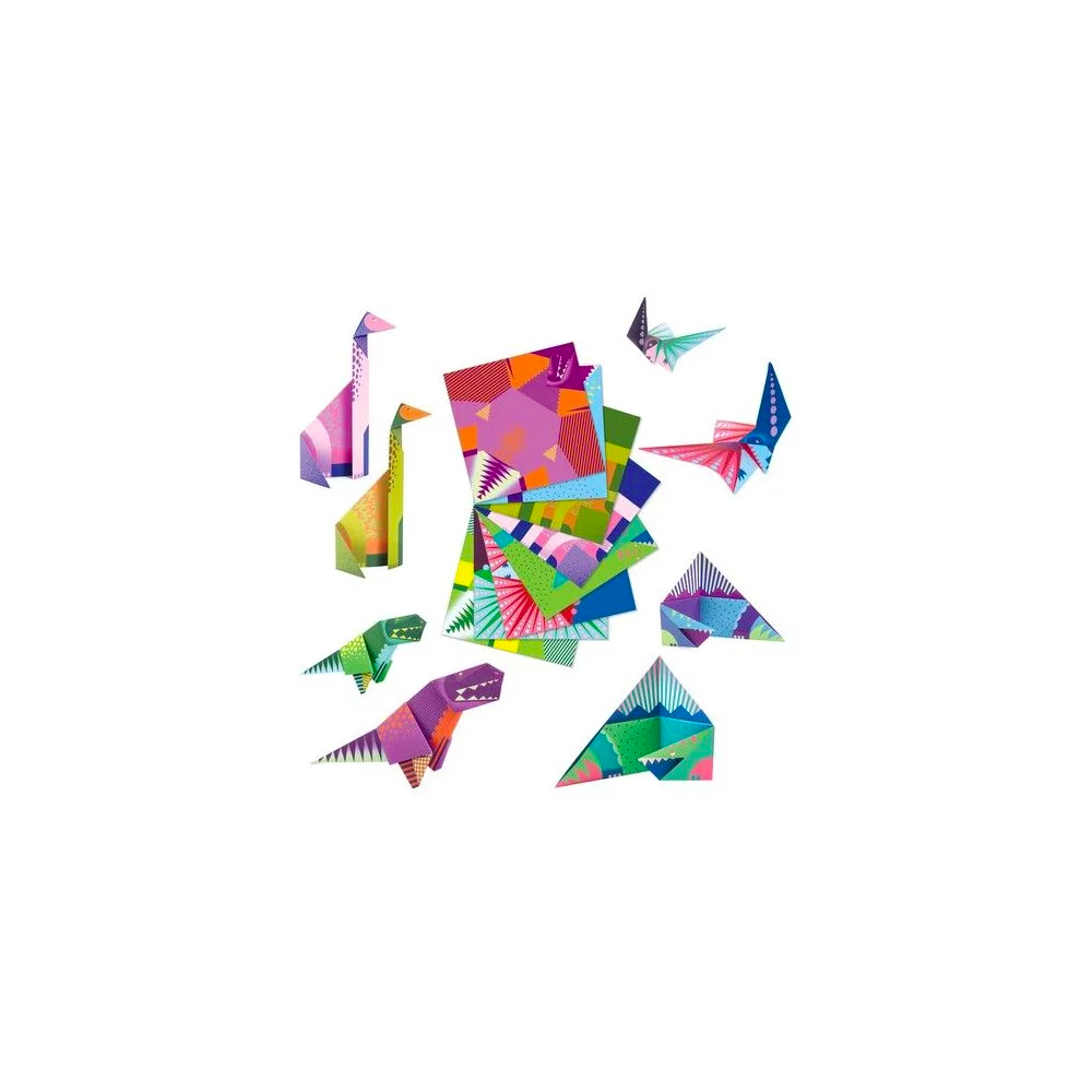 Origami dinosaures - Djeco