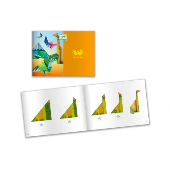 Origami dinosaures - Djeco