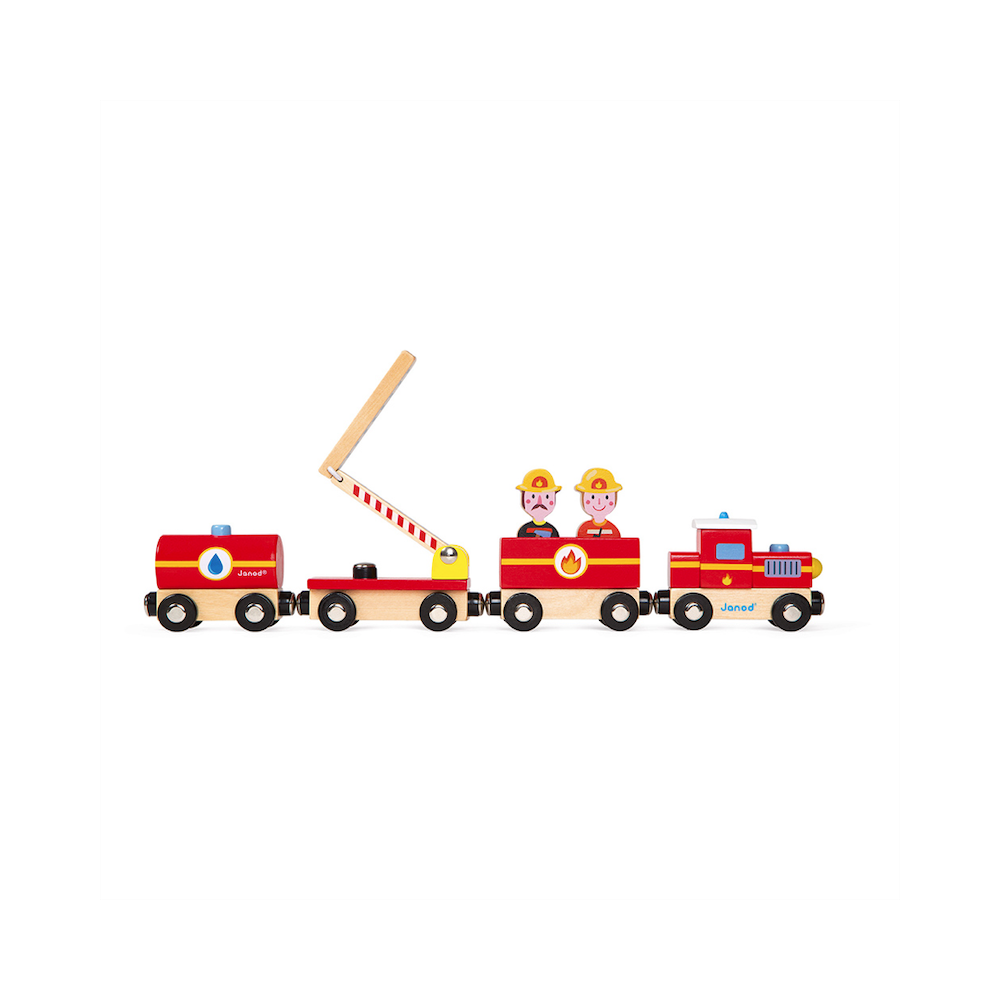 Train pompiers Story - Janod