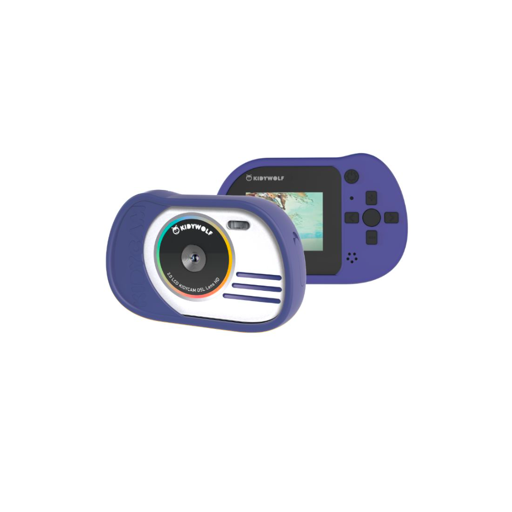 Appareil photo et vidéo numérique Kidycam - Bleu - Kidywolf