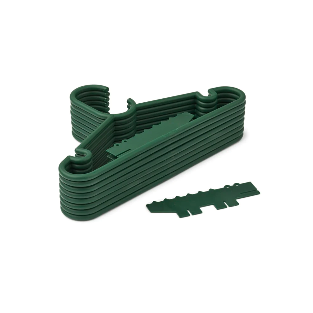 Lot de 8 cintres Falton - Garden green - Liewood