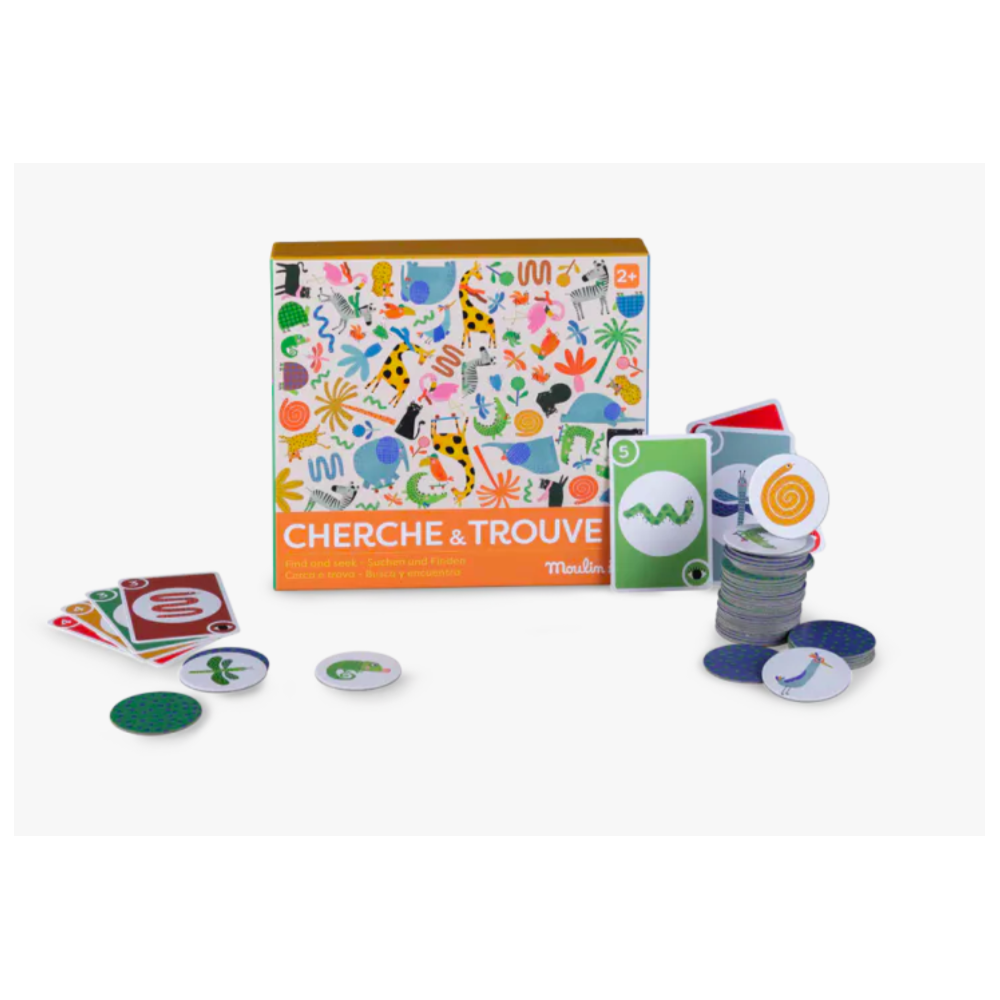 Jeu cherche et trouve - Les Toupitis - Moulin Roty