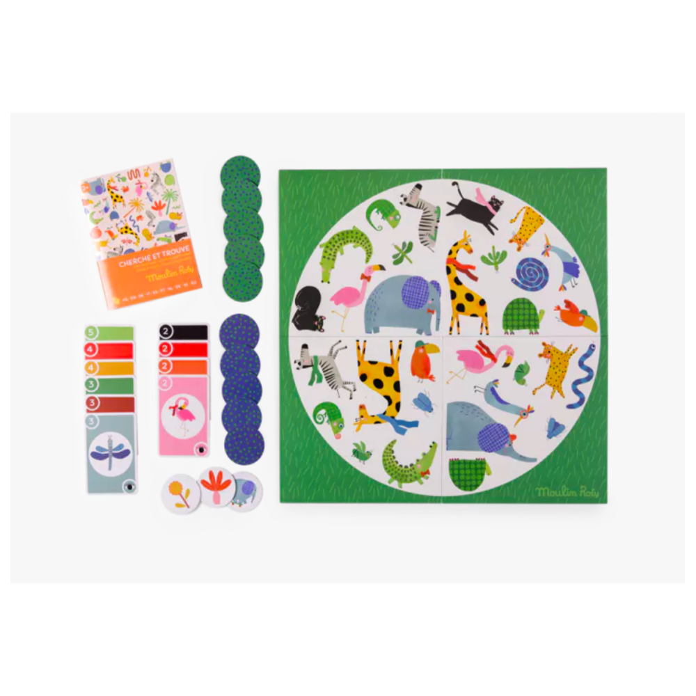 Jeu cherche et trouve - Les Toupitis - Moulin Roty