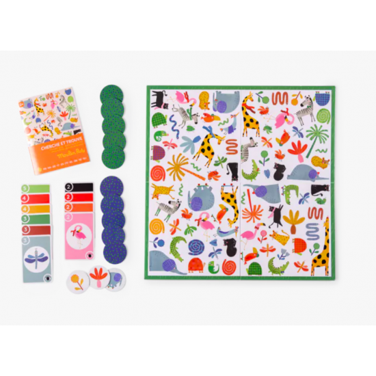 Jeu cherche et trouve - Les Toupitis - Moulin Roty