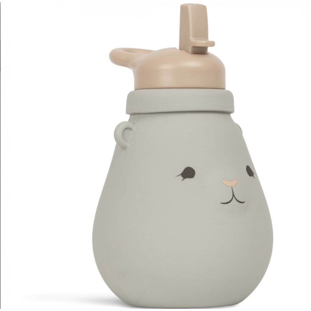 Gourde silicone 400 ml Teddy - Topanga Beach - Konges Slojd