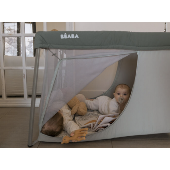 Lit parapluie 3 en 1 eazy - Mineral Grey - Beaba