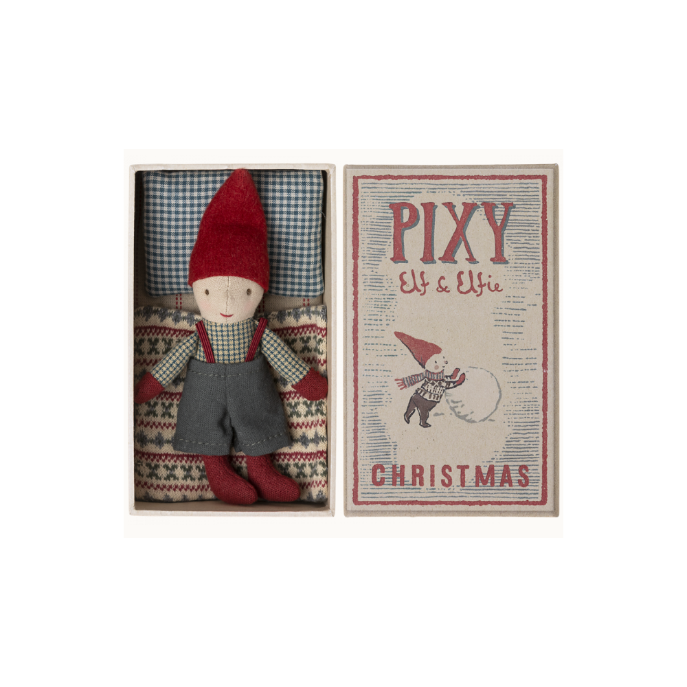Elfe Pixi dans sa boîte assortie - Maileg