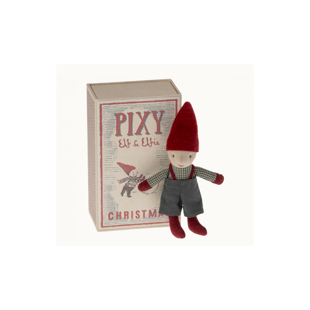 Elfe Pixi dans sa boîte assortie - Maileg