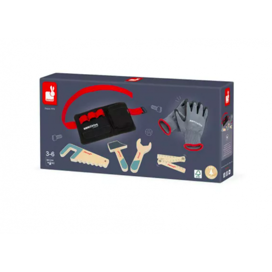 Ceinture, outils et gants - Brico' Kids - Janod