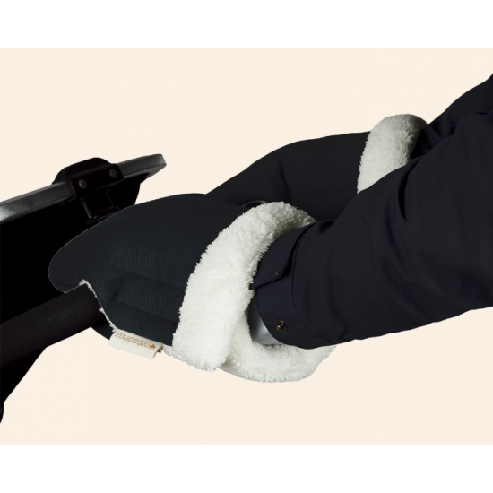 Gants pour poussette Hyde Park - Black - Nobodinoz