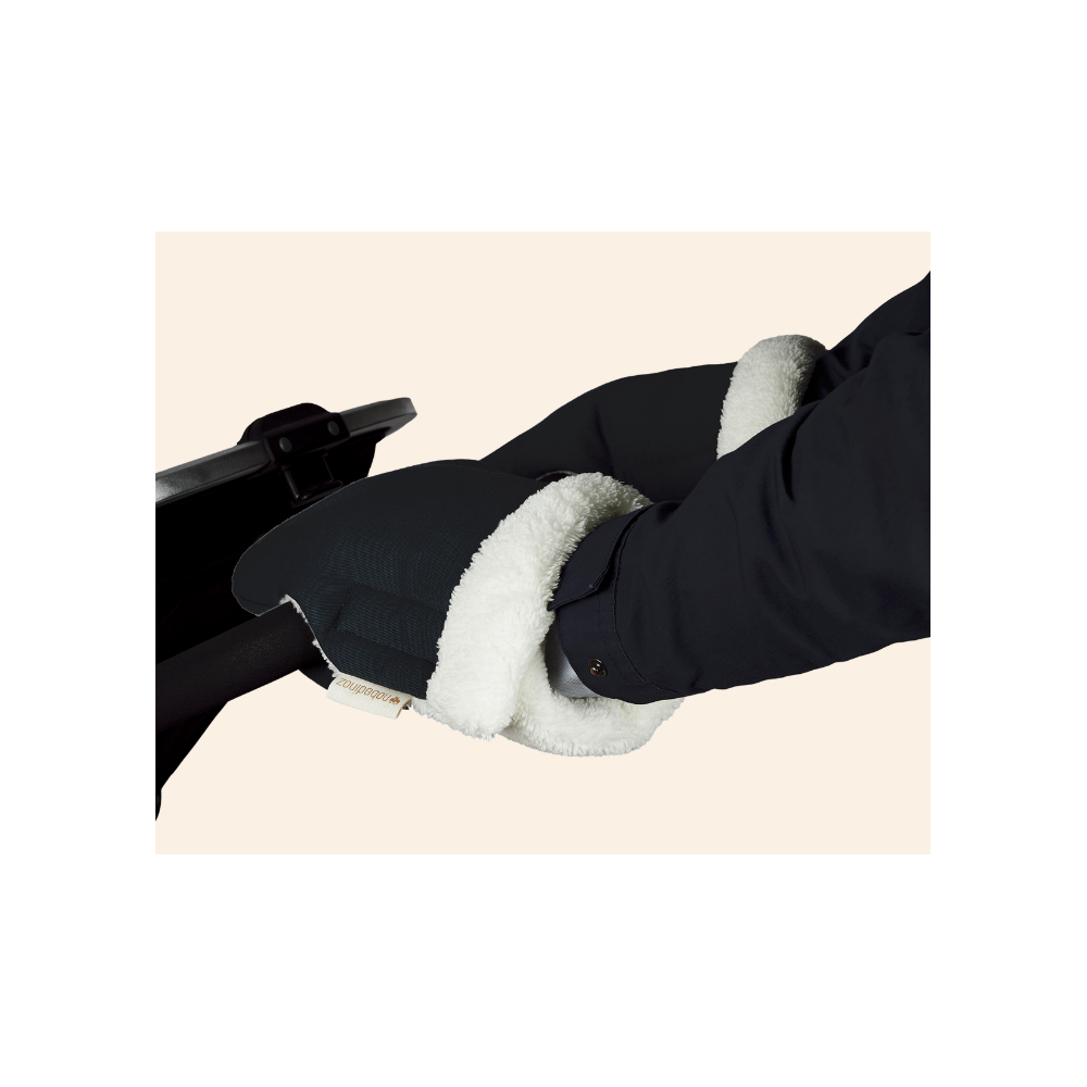Gants pour poussette Hyde Park - Black - Nobodinoz