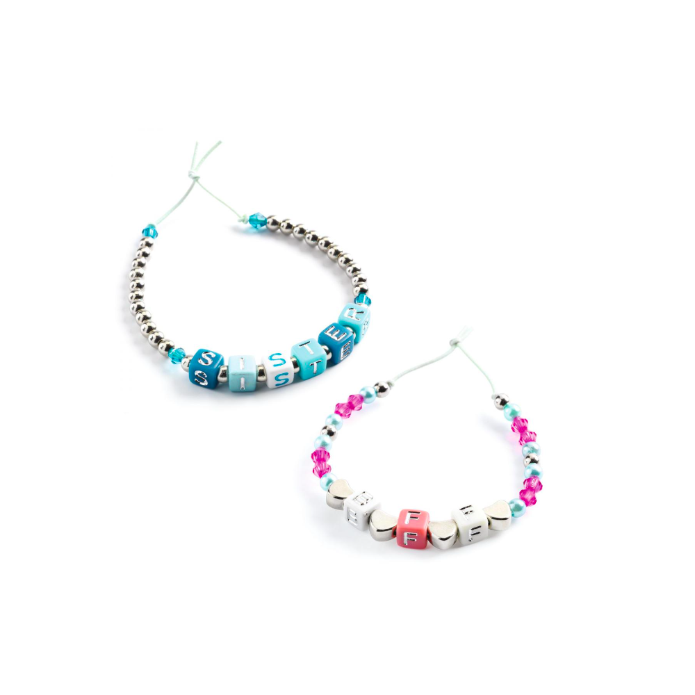 1000 Perles Alphabet - Argent - Djeco