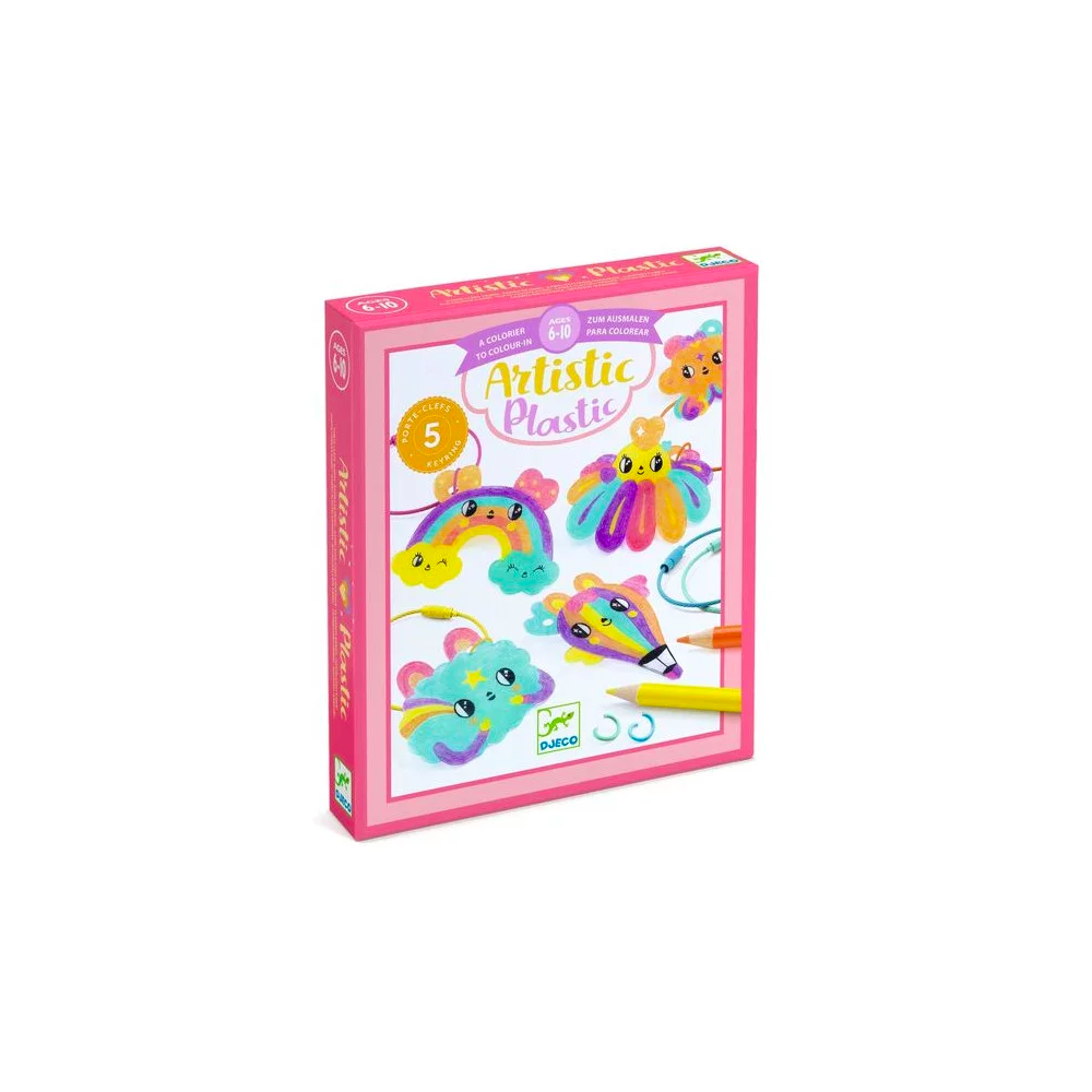 Artistic Plastic - Porte-clefs Kawaï - Djeco