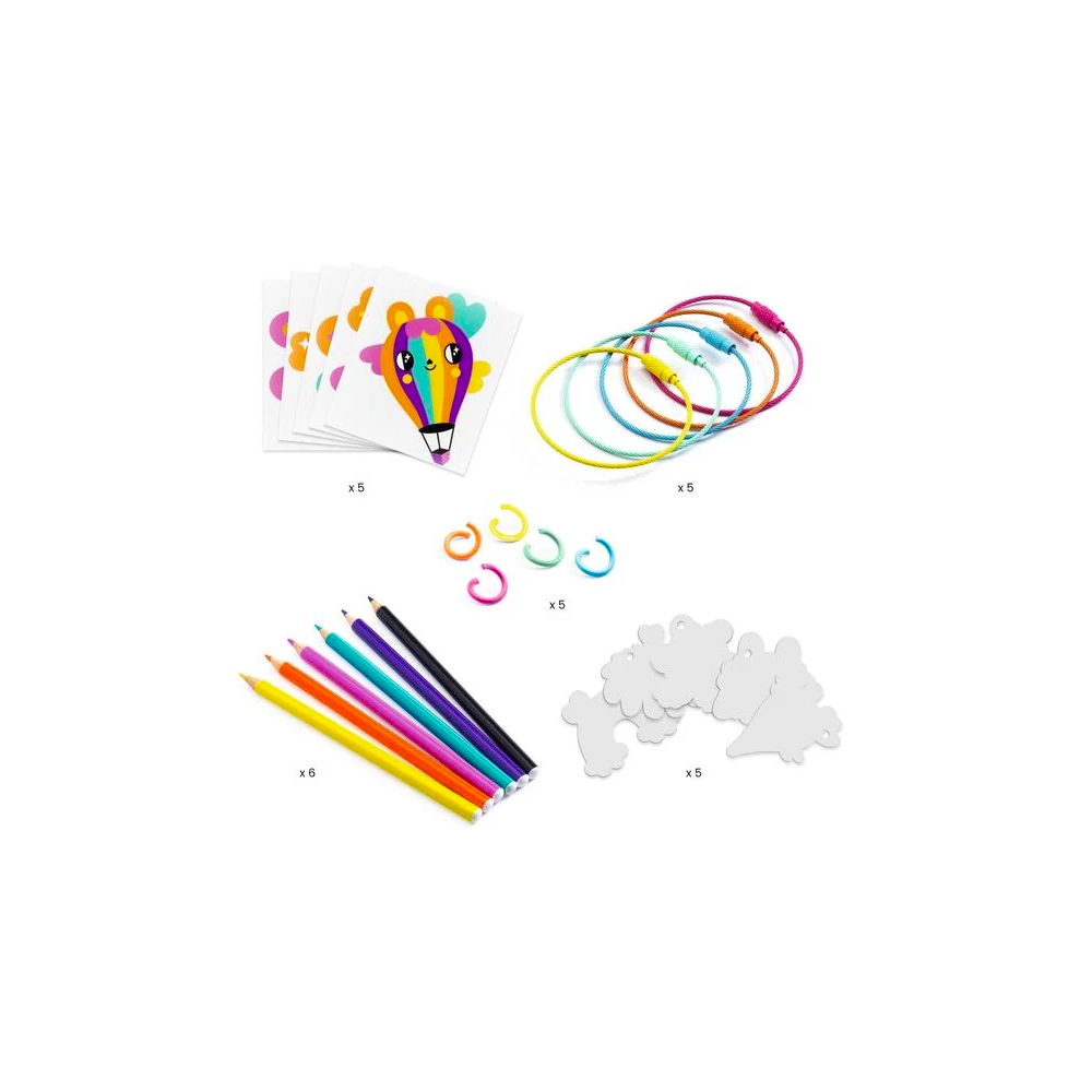 Artistic Plastic - Porte-clefs Kawaï - Djeco