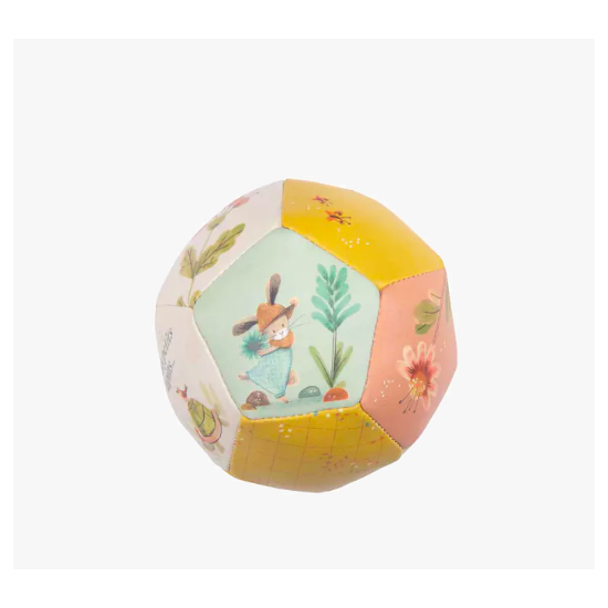 Ballon souple - Trois petits lapins - Moulin Roty
