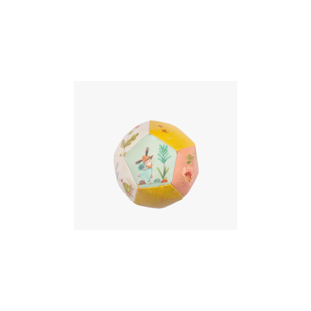 Ballon souple - Trois petits lapins - Moulin Roty