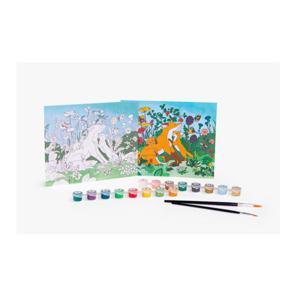 Peintures au numéro - Le jardinier - Moulin Roty