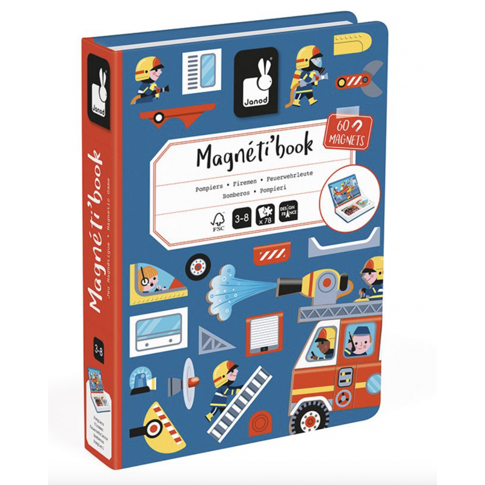 Magnéti'book Pompiers - Janod