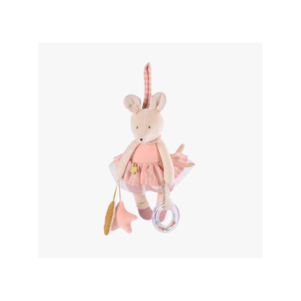 Souris d'activités à suspendre - La petite école de danse - Moulin Roty