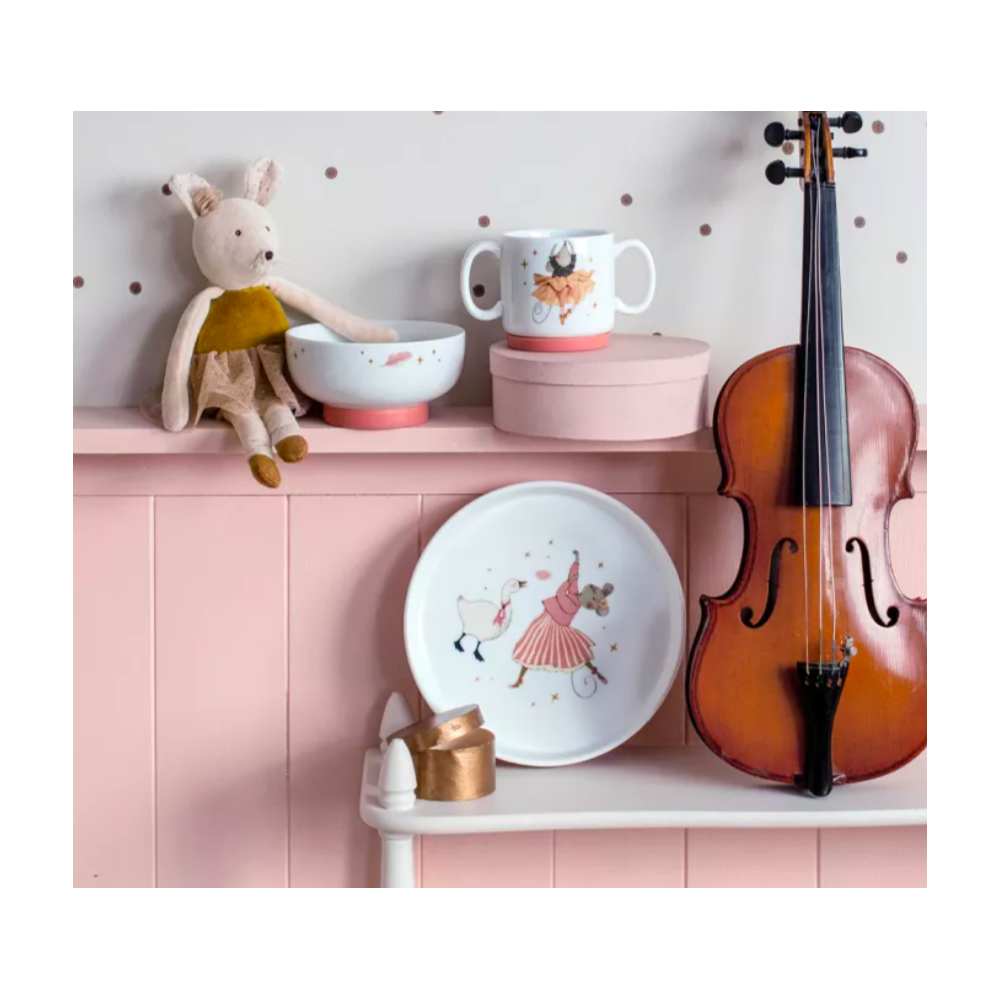 Petite souris or - La petite école de danse - Moulin Roty
