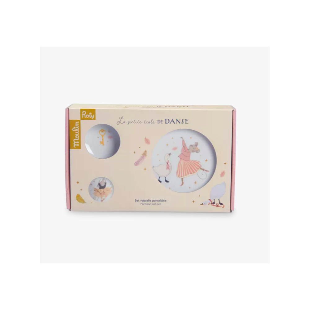 Set vaisselle en céramique - La petite école de danse - Moulin Roty