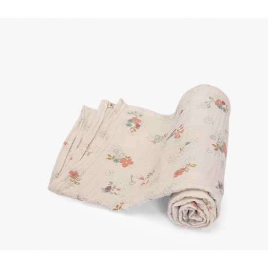 Set de 3 langes imprimés 70x70 cm - La petite école de danse - Moulin Roty