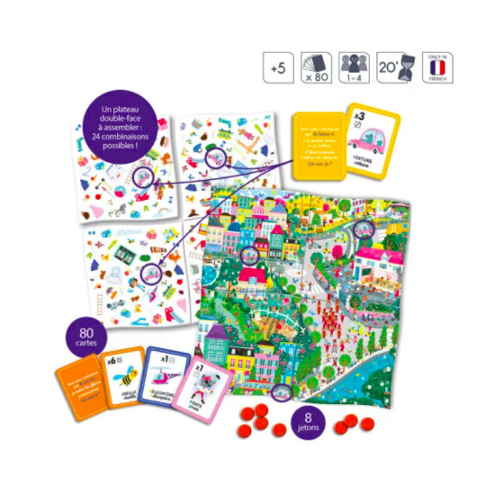 Cherche et trouve - Les lettres - Janod
