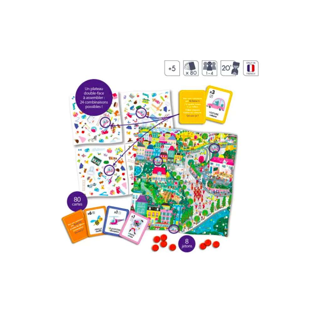 Cherche et trouve - Les lettres - Janod