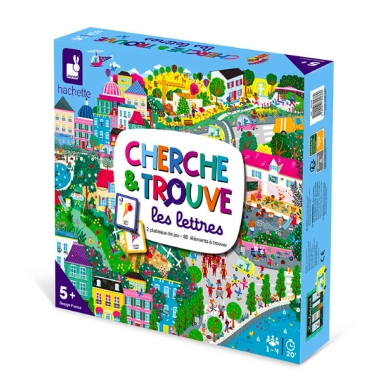 Cherche et trouve - Les lettres - Janod