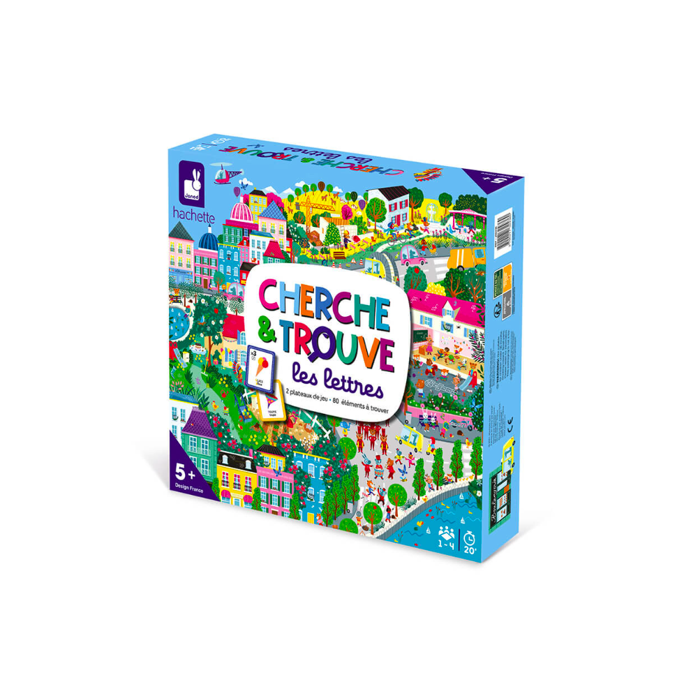 Cherche et trouve - Les lettres - Janod