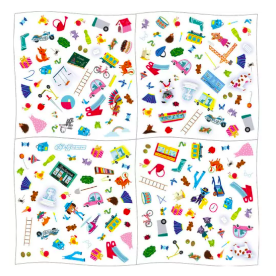 Cherche et trouve - Les lettres - Janod