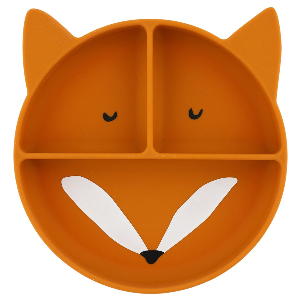 Assiette ventouse compartimentée - Mr Fox - Trixie