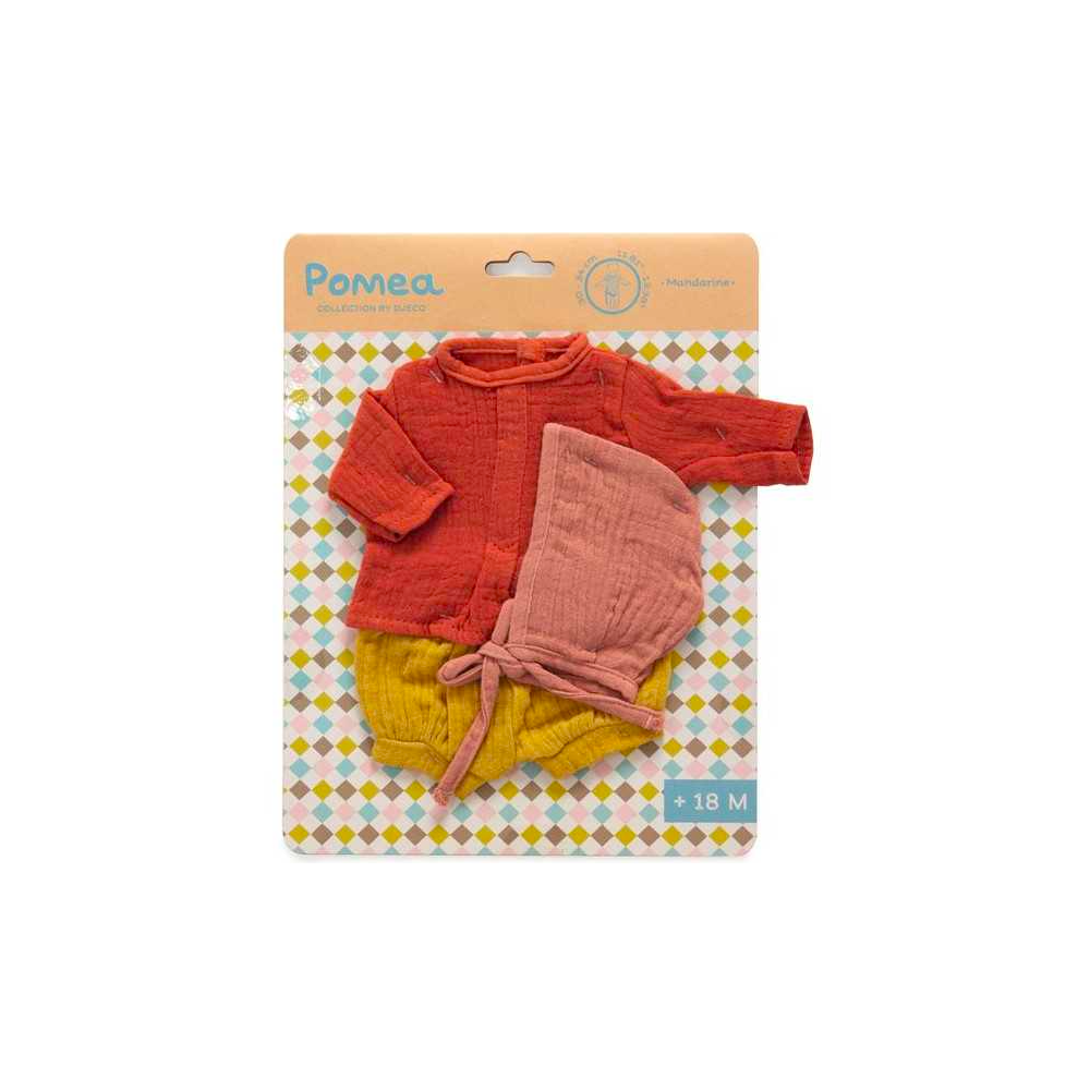 Tenue pour poupée Pomea - Mandarine - Djeco