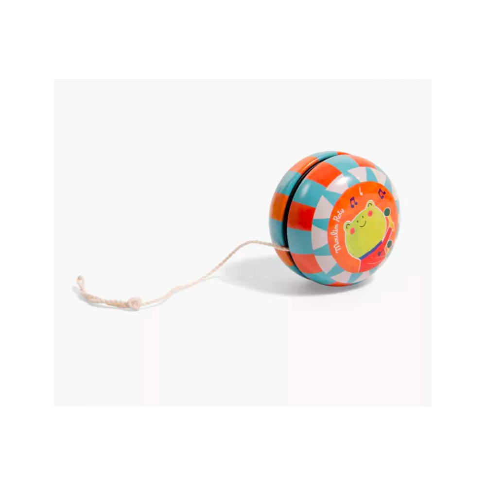 Yoyo en métal Grenouille - Moulin Roty