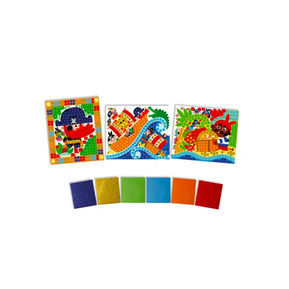 Kit créatif - Mosaïques Pirates - Janod