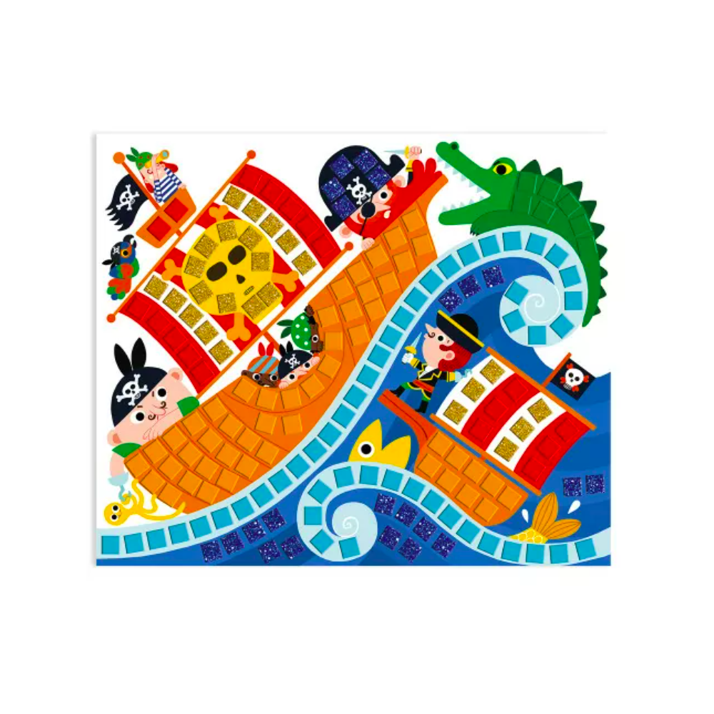 Kit créatif - Mosaïques Pirates - Janod