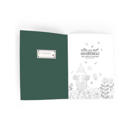Cahier de coloriage - Les Minouchkas - Moulin Roty