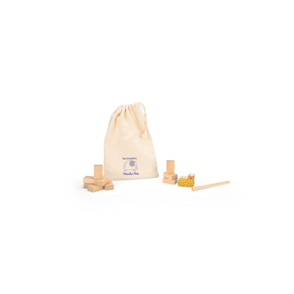 Mur vacillant en bois - Les Toupitis - Moulin Roty