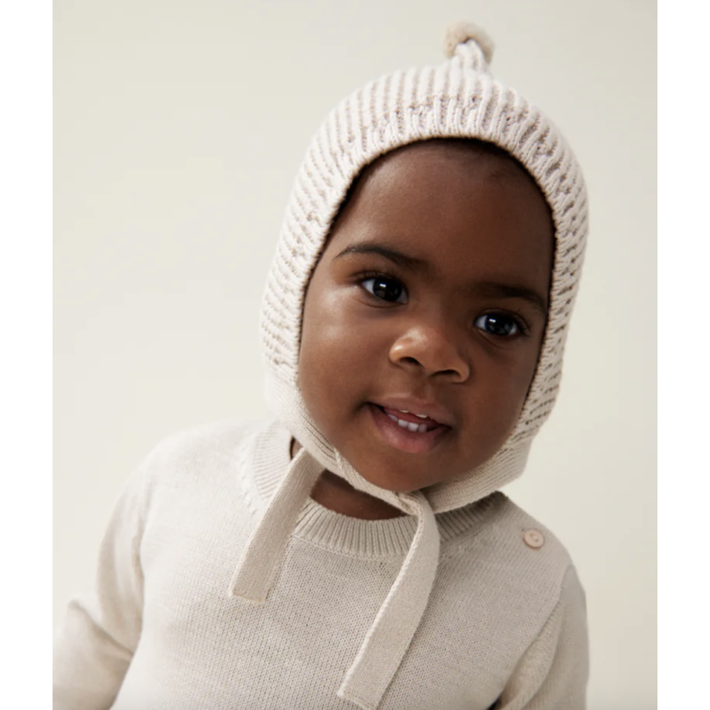 Bonnet tricoté Fresia 3/6 mois - Sandy - Liewood